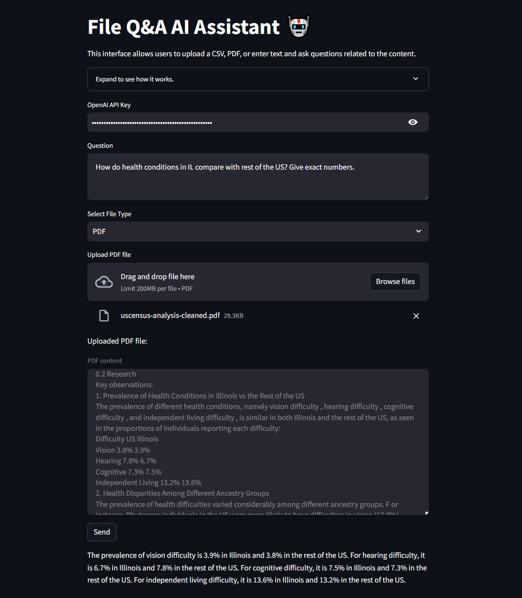 File Q&A AI Assistant